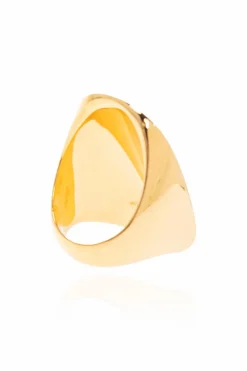 Loewe GOLD Ring with logo