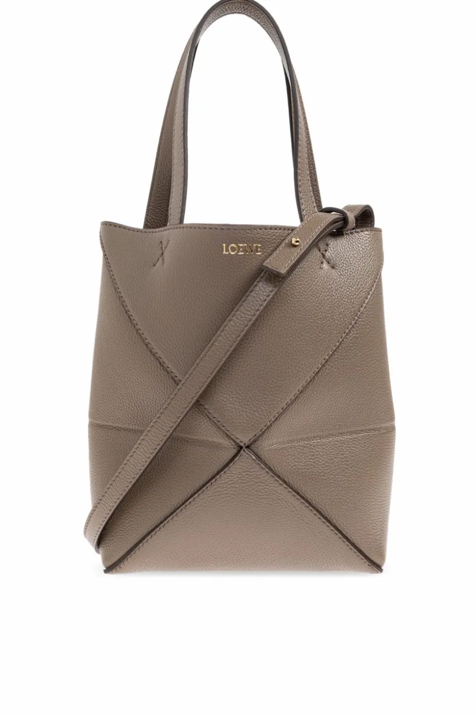 Loewe GREEN Handbag "Puzzle Fold Mini"