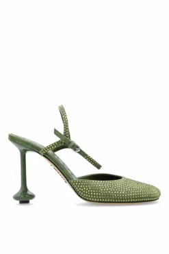 Loewe GREEN Heeled shoes `Toy`