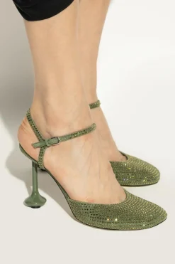 Loewe GREEN Heeled shoes `Toy`