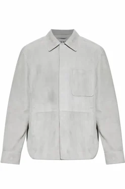 Loewe GREY Leather jacket