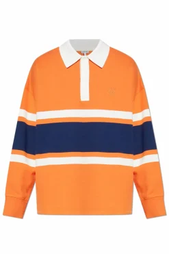 Loewe ORANGE Sweatshirt with collar