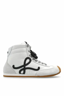 Loewe WHITE Ankle-high sneakers Ballet Runner