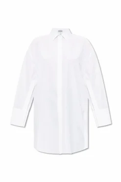 Loewe WHITE Dress with logo
