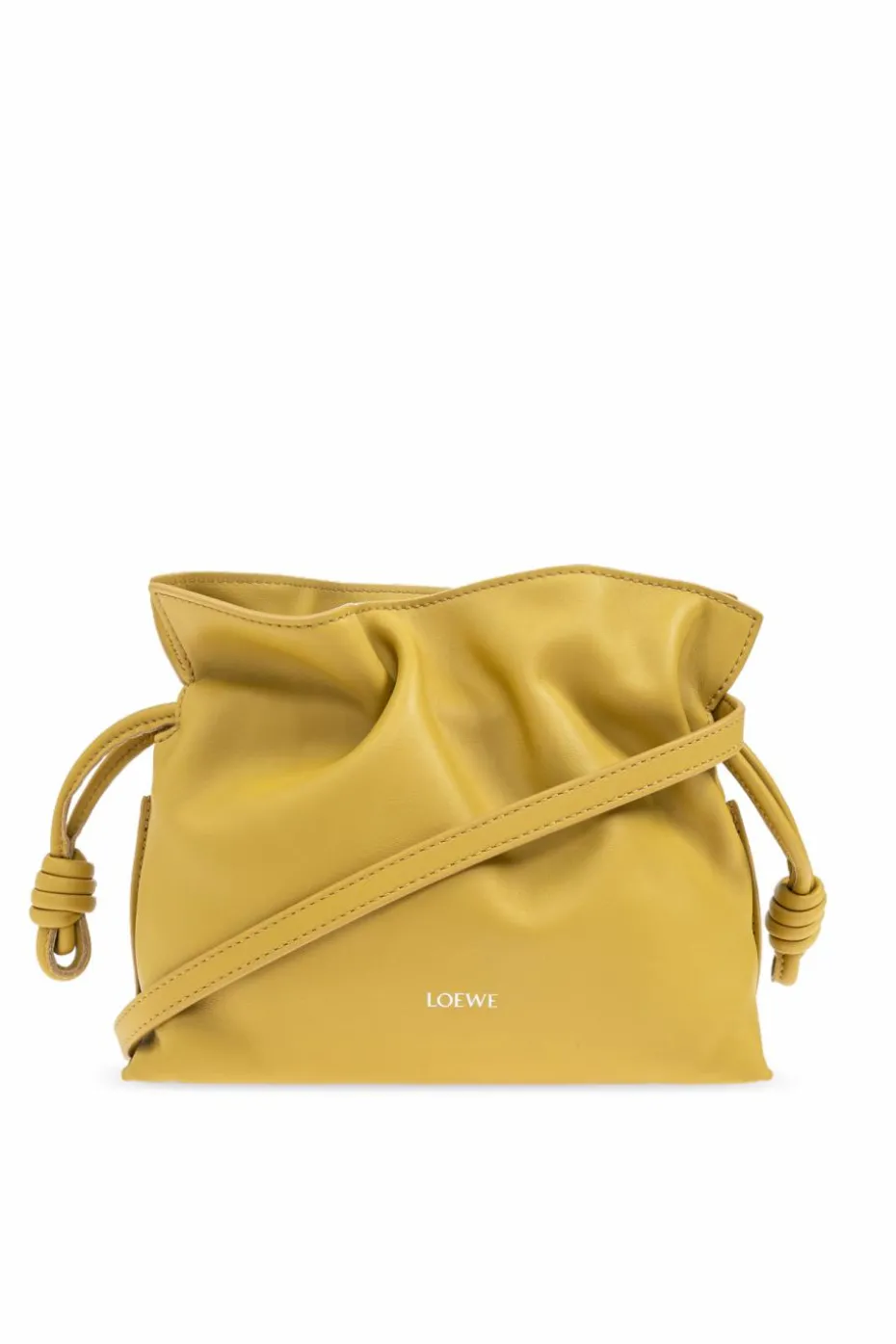 Loewe YELLOW Shoulder bag "Mini Flamenco"
