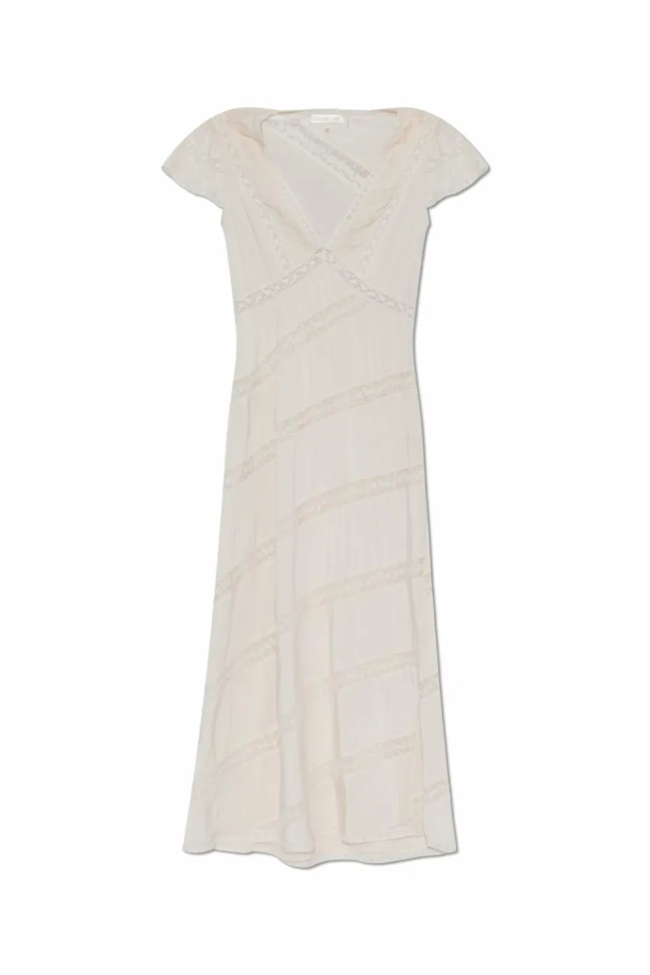 LoveShackFancy cream Dress Perletta