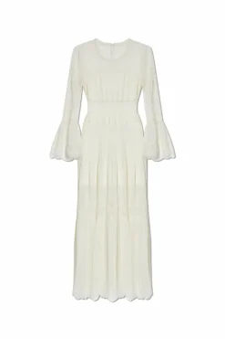 LoveShackFancy WHITE Dress Rosney