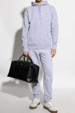 Maison Kitsuné GREY Sweatpants with logo