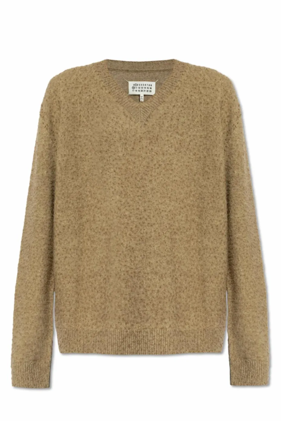 Maison Margiela beige Sweater with vintage effect