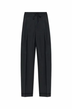 Maison Margiela BLACK Creased pants