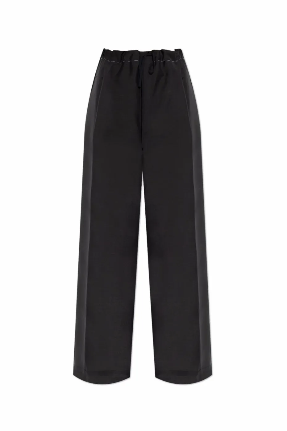 Maison Margiela BLACK Creased pants