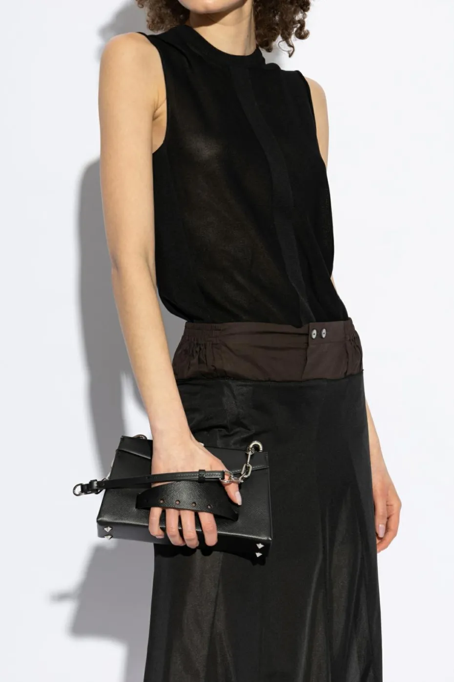 Maison Margiela BLACK Handbag 'Snatched Small'