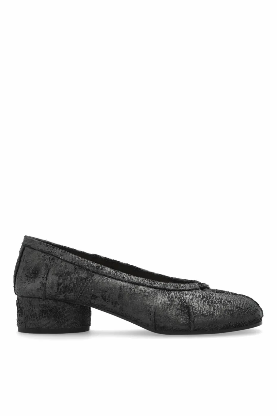 Maison Margiela BLACK Heeled shoes with Tabi toe