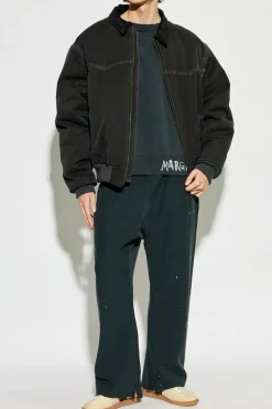 Maison Margiela BLACK Jacket with collar