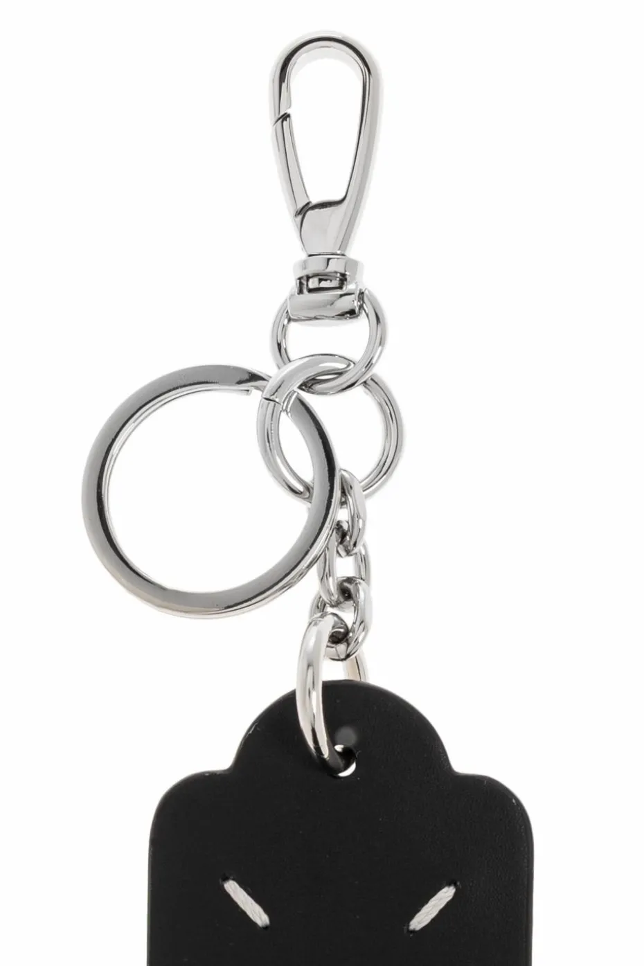 Maison Margiela BLACK Keyring with logo