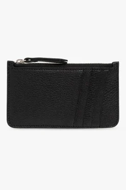 Maison Margiela BLACK Leather card holder