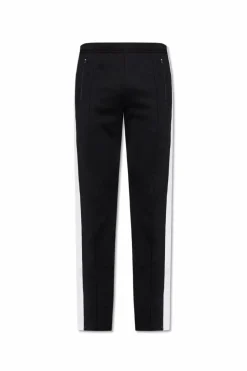 Maison Margiela BLACK Pants with side stripes