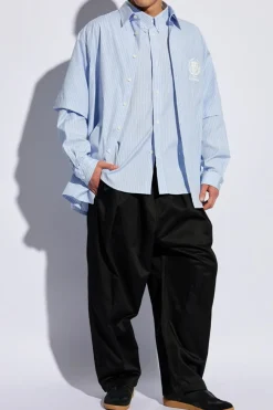 Maison Margiela BLACK Pleated Trousers