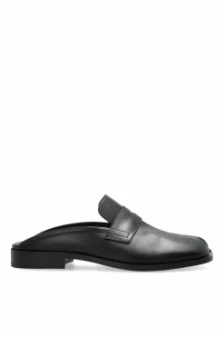 Maison Margiela BLACK Slippers with Tabi cutout