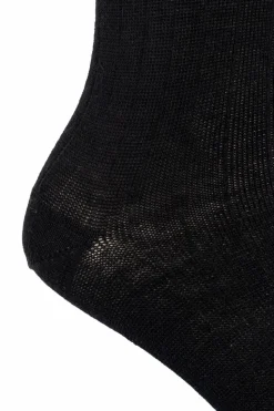 Maison Margiela BLACK Socks with `Tabi` Cut