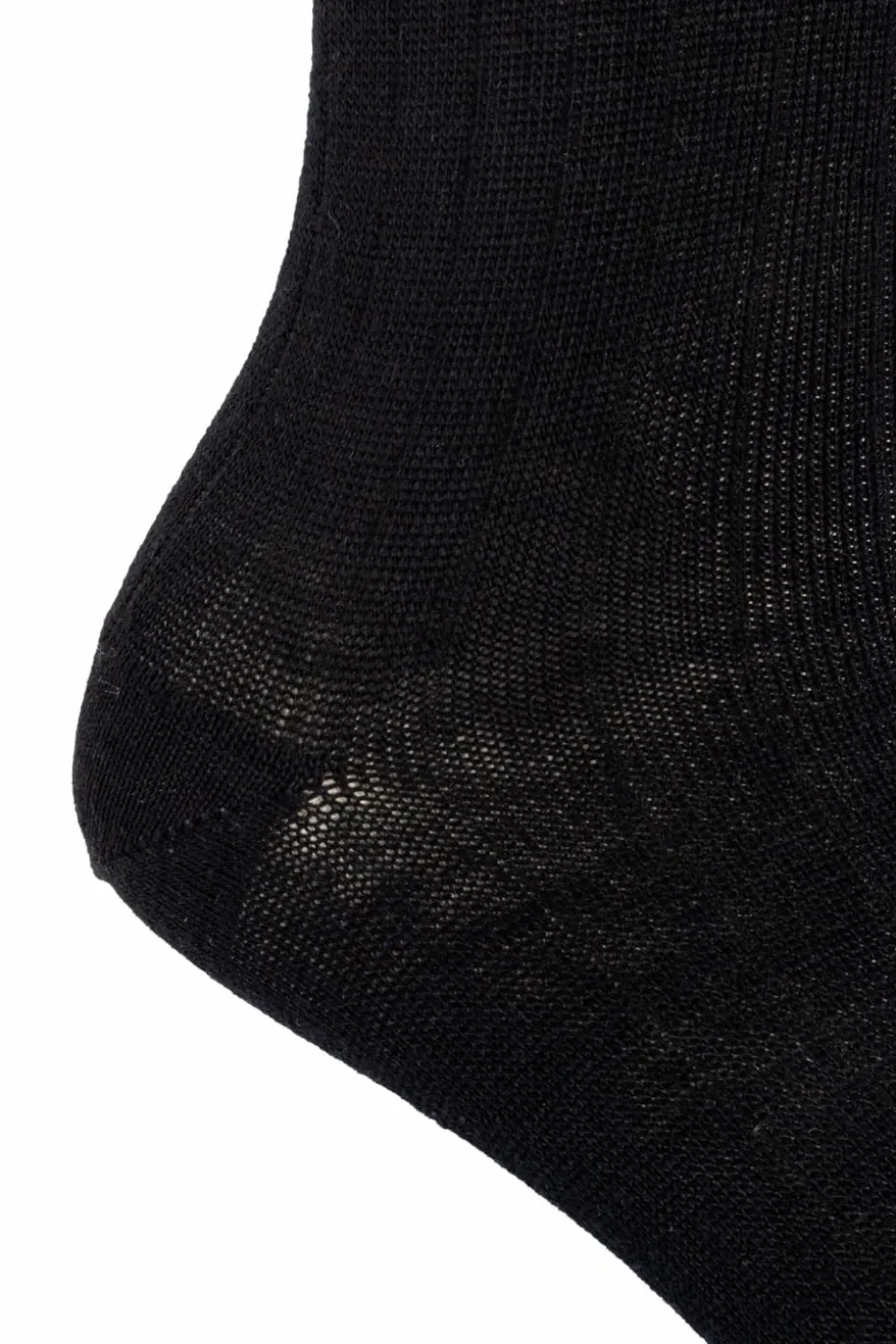 Maison Margiela BLACK Socks with `Tabi` Cut