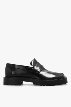 Maison Margiela BLACK Tabi loafers