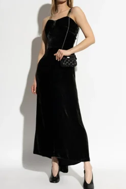 Maison Margiela BLACK Velvet dress
