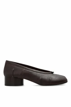 Maison Margiela BROWN Ballet flats with 'Tabi' cut-out