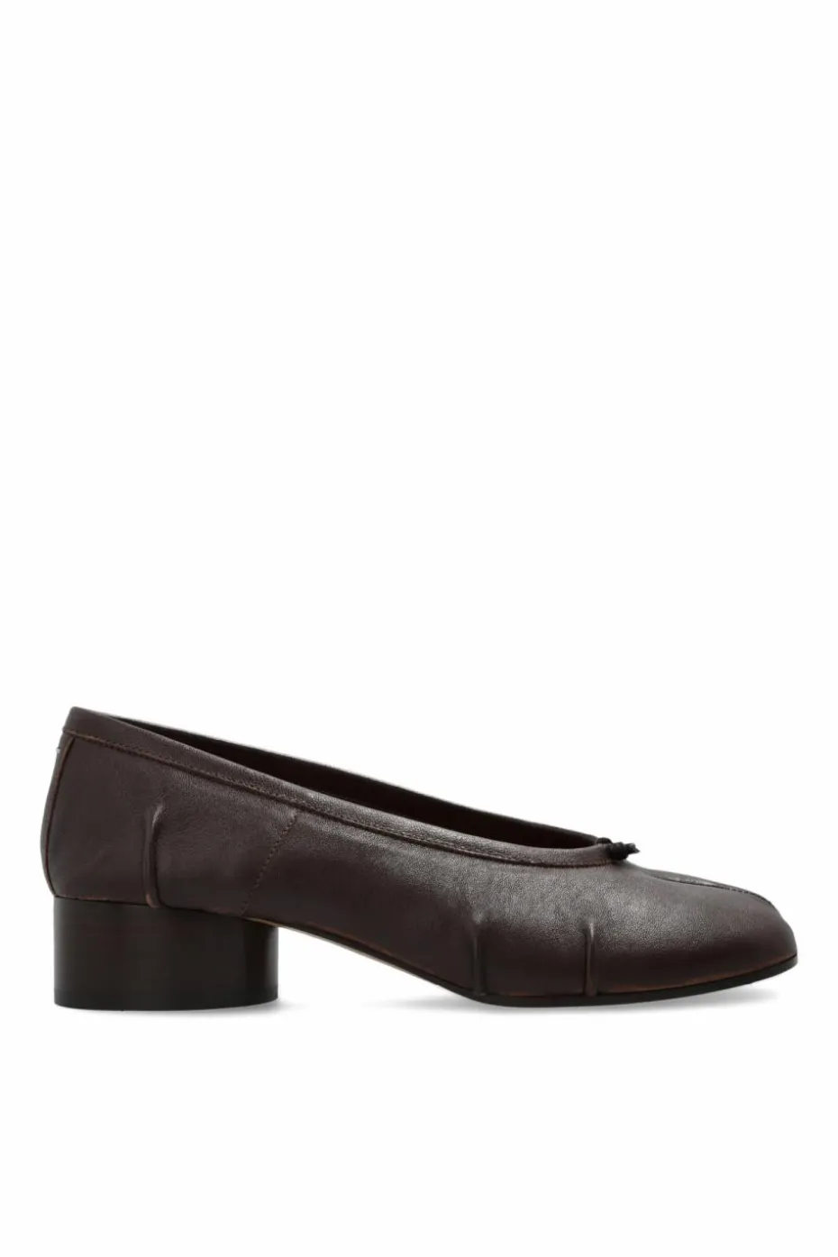 Maison Margiela BROWN Ballet flats with 'Tabi' cut-out
