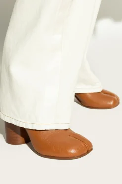 Maison Margiela BROWN Boots with 'Tabi' toe