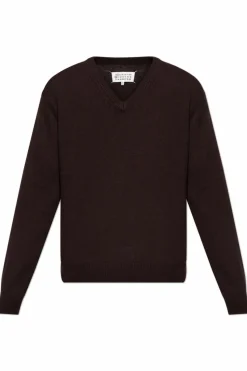 Maison Margiela BROWN Cashmere sweater