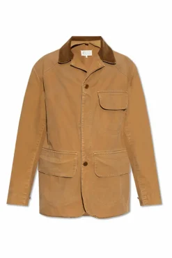Maison Margiela BROWN Cotton jacket