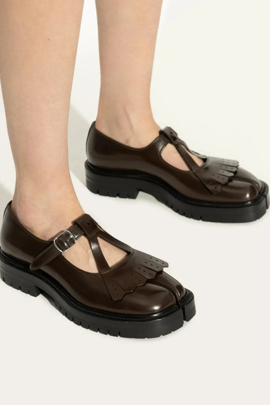 Maison Margiela BROWN Leather shoes