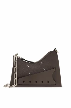 Maison Margiela BROWN Shoulder bag Snatched Micro