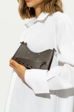 Maison Margiela BROWN Shoulder bag Snatched Micro