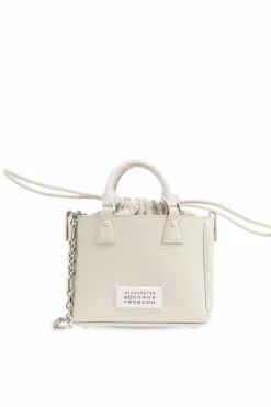 Maison Margiela cream ‘5AC’ shopper bag