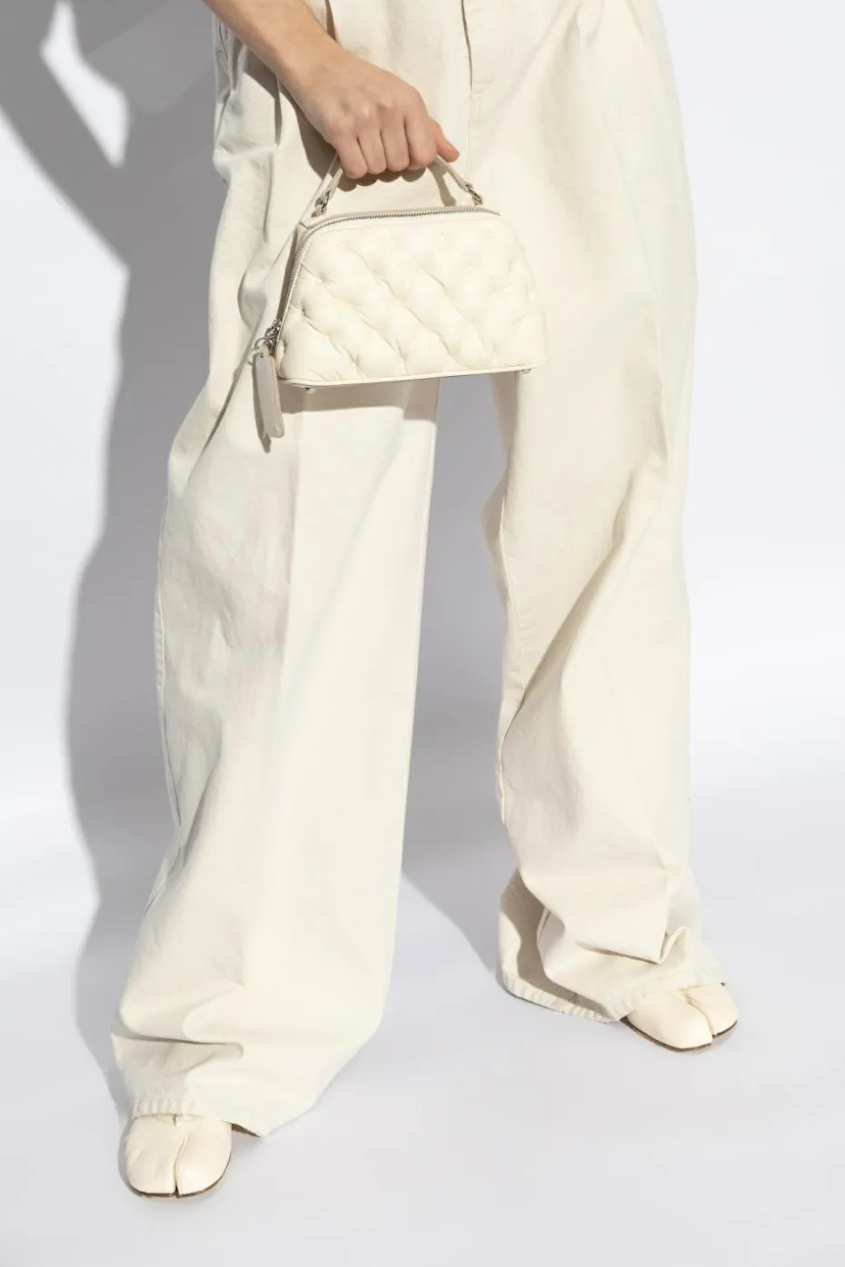Maison Margiela cream Handbag Glam Slam