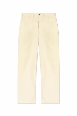 Maison Margiela cream High-waisted pants