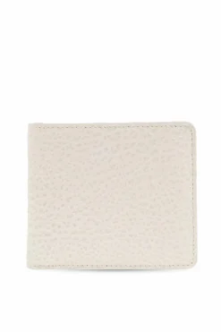 Maison Margiela cream Leather wallet