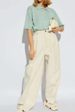 Maison Margiela cream Pants with pockets