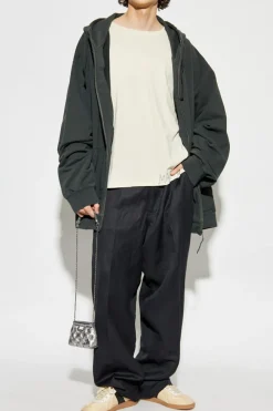 Maison Margiela cream T-shirt with paint splatter effect