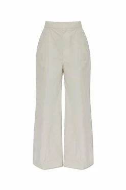 Maison Margiela cream Wide-leg pants