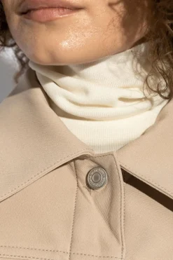 Maison Margiela cream Woolen snood