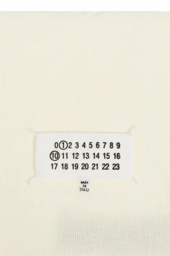 Maison Margiela cream Woolen snood