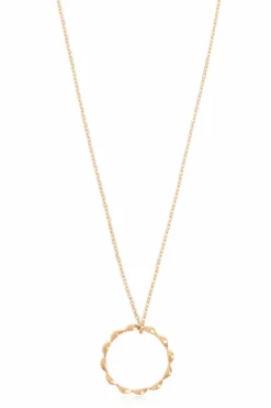Maison Margiela GOLD Necklace with round pendant