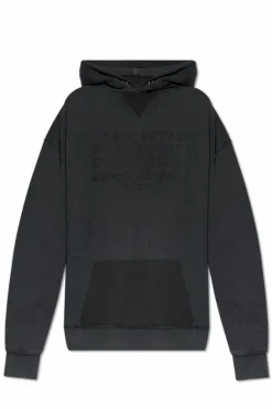 Maison Margiela GREY Hoodie with logo