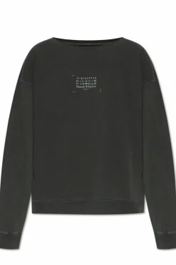 Maison Margiela GREY Sweatshirt with vintage effect
