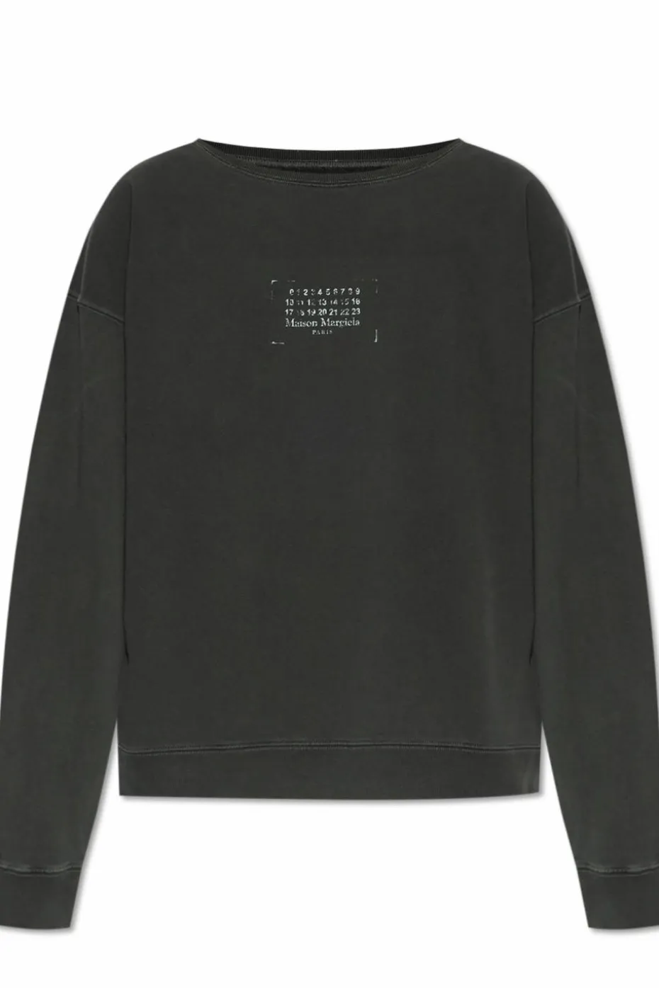 Maison Margiela GREY Sweatshirt with vintage effect