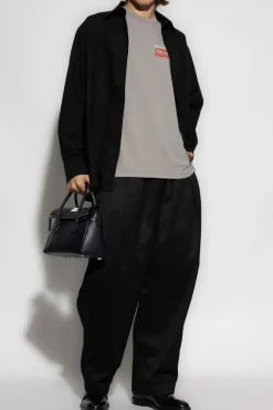 Maison Margiela GREY T-shirt with logo