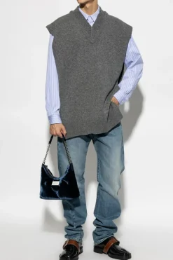 Maison Margiela GREY V-neck vest